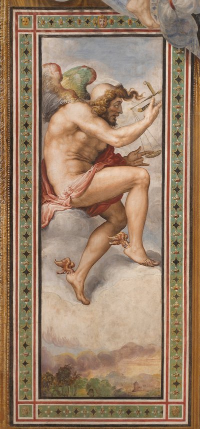 Tempo como Ocasião (Kairos) de Francesco de Rossi Salviati Cecchino